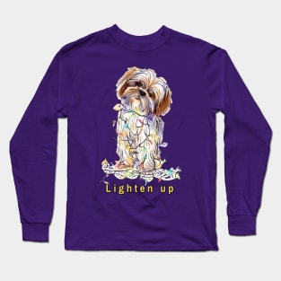 Lighten up Shih Tzu Long Sleeve T-Shirt